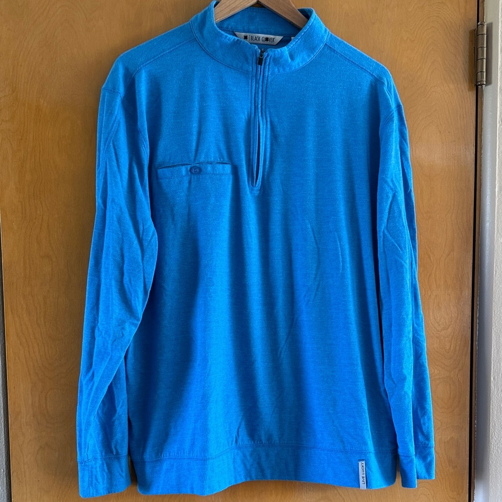 Black clover quarter zip